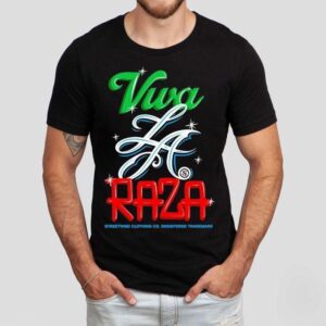 Vura La Raza Streetwise Clothing Co Registered Trademark Shirt