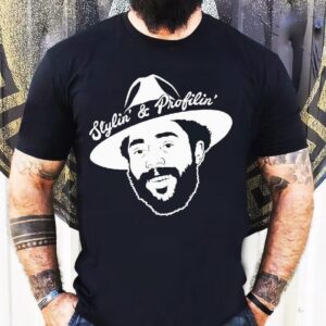 Walt Frazier Stylin’ And Profilin’ New York Knicks Shirt