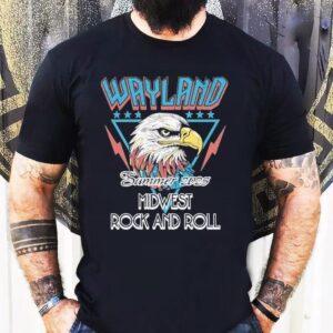 Wayland Summer 2025 Tour Midwest Rock And Roll Eagle Shirt