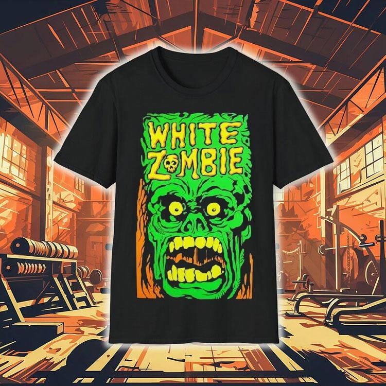 White Zombie Monster Yell Shirt White Zombie Monster Yell Shirt