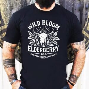 Wild Bloom Elderberry Mariposa County California Shirt