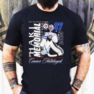 Winnipeg Jets Connor Hellebuyck 2025 Hart Memorial Trophy Winner Mvp Shirt