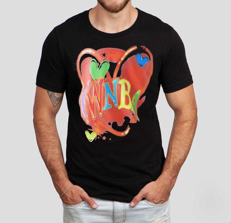 Wnba Pride Heart Neon Shirt Wnba Pride Heart Neon Shirt