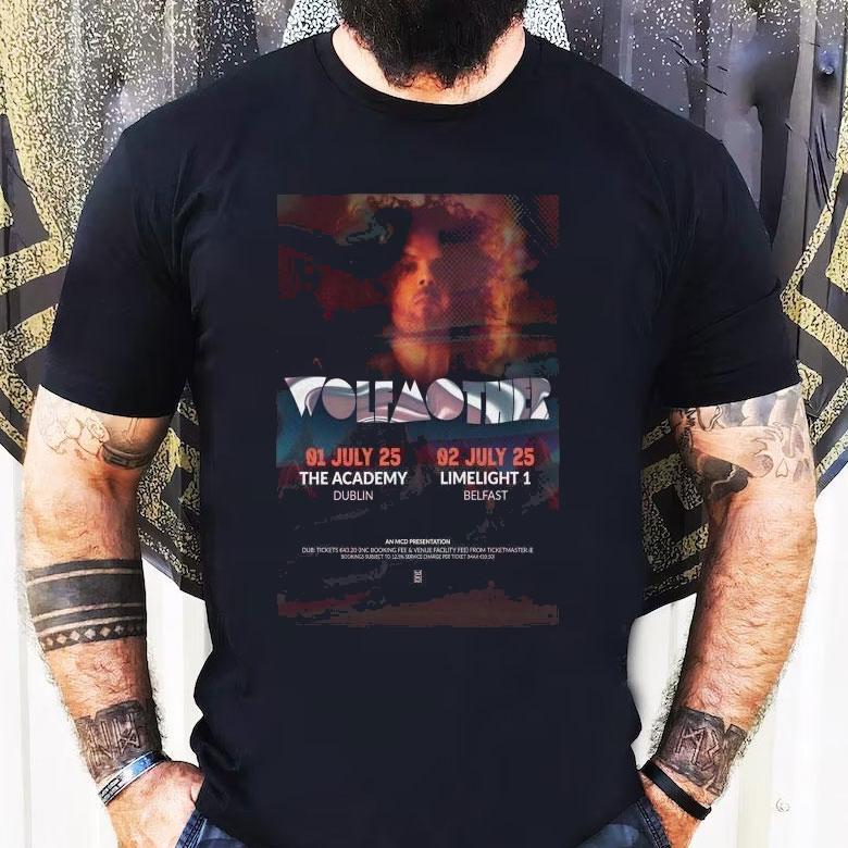 Wolfmother July 02 2025 Tour Limelight In Belfast Shirt Wolfmother July 02 2025 Tour Limelight In Belfast Shirt