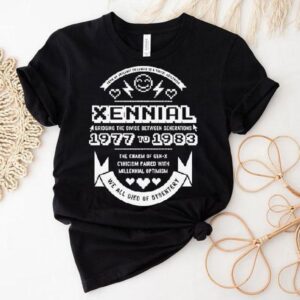 Xennial Bridging The Divide Between Generation 1977 To 1983 Shirt