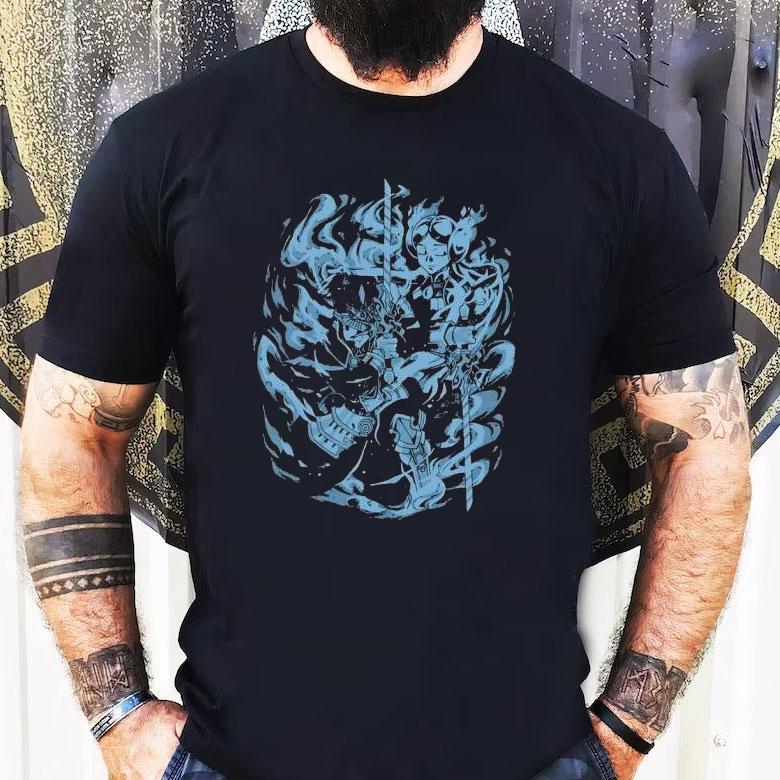 Xenoblade Two Flames Shirt Xenoblade Two Flames Shirt