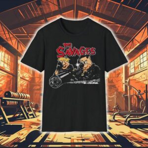 Yabba Dabba Doo The Savages Side Action Shirt