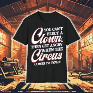 You Can’t Elect A Clown Then Get Angry When The Circus Comes To Town Shirt