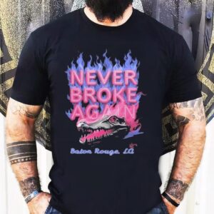 Youngboy Never Broke Again Baton Rouge La Chrome Gator Flames Shirt