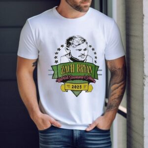 Zach Bryan World Summer Show 2025 Head Faces Shirt