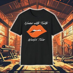 Zack Peter Never With Th World Tour 2025 Lip Shirt