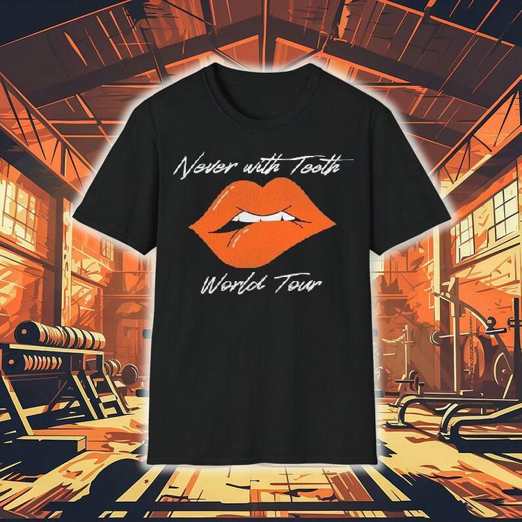Zack Peter Never With Th World Tour 2025 Lip Shirt Zack Peter Never With Th World Tour 2025 Lip Shirt