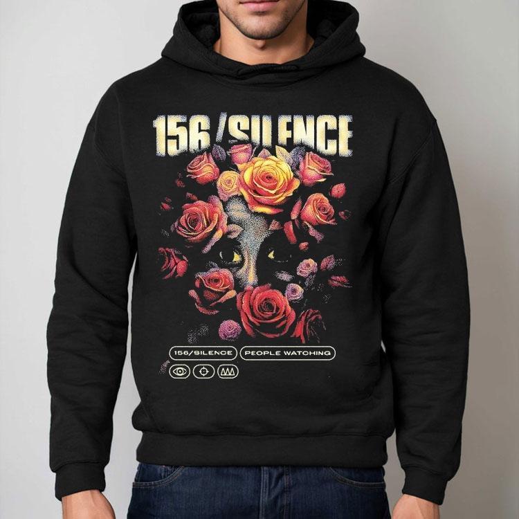 156 Silence People Watching Flower Eyes Shirt 156 Silence People Watching Flower Eyes Shirt