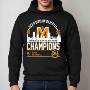 Ncaa Division Baseball Murray State Racers Omaha Super Regional Champions Hoodie