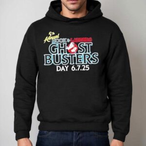 5th Annual Hook And Ladder 8 Ghostbusters Day 2025 Shirt 2 Th Annual Hook And Ladder Ghostbusters Day Hoodie