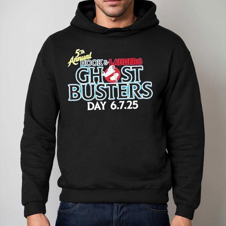 5th Annual Hook And Ladder 8 Ghostbusters Day 2025 Shirt 5th Annual Hook And Ladder 8 Ghostbusters Day 2025 Shirt