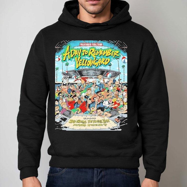 A Day To Remember Maximum Fun Tour 2025 Dates List Start On September 5 In Cuyahoga Falls Oh Shirt A Day To Remember Maximum Fun Tour 2025 Dates List Start On September 5 In Cuyahoga Falls Oh Shirt