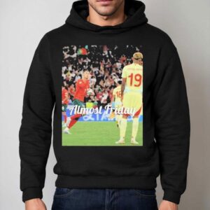 Almost Friday Cristiano Ronaldo Lamine Yamal Portugal Vs Spain Hoodie