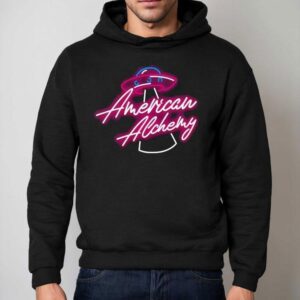 American Alchemy Logo Black Hoodie