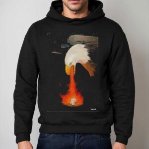 American Eagle Vs. Ice Flames Shirt 2 American Eagle Vs Ice Flames Hoodie