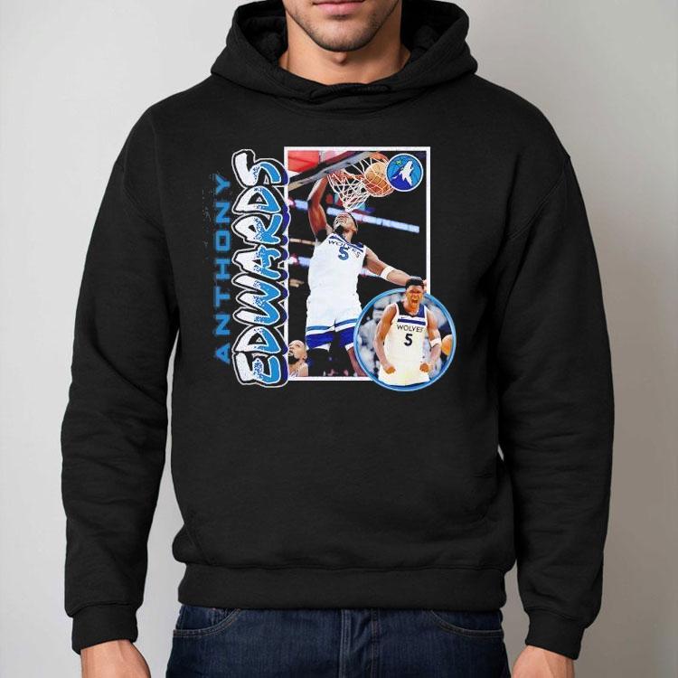 Anthony Edwards Minnesota Timberwolves ’90s Player Shirt Anthony Edwards Minnesota Timberwolves ’90s Player Shirt