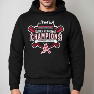Arkansas Razorbacks Super Regionals Champions Hoodie