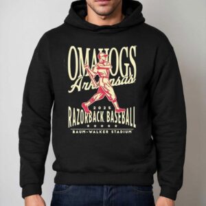 Arkansas Razorbacks Omahogs Baseball Baum Walker Stadium Hoodie