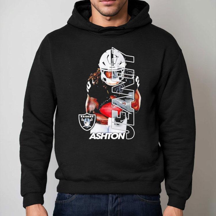Ashton Jeanty Las Vegas Raiders Football Graphic Shirt Ashton Jeanty Las Vegas Raiders Football Graphic Shirt