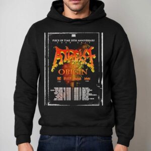 Atheist Piece Of Time Th Anniversary Tour Dates List Start In Warsaw Poland On September Hoodie