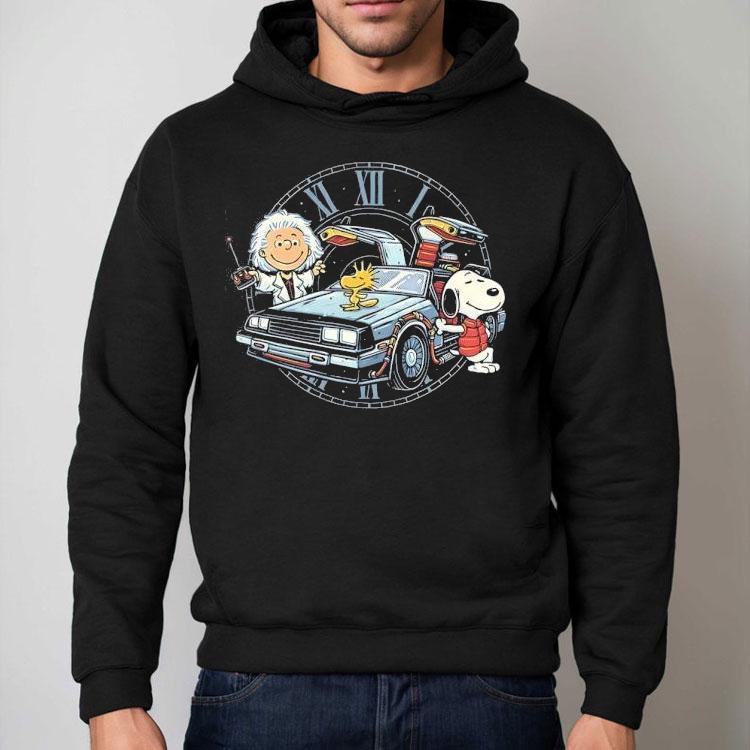 Back To The Future Style Of Peanuts Shirt Back To The Future Style Of Peanuts Shirt