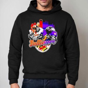 Baltimore Sports Team Mascot Shirt 2 Baltimore Sports Team Masco Hoodie