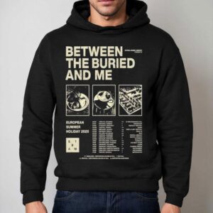 Between The Buried And Me The European Summer Holiday 2025 Tour Dates Shirt 2 Between The Buried And Me The European Summer Holiday Tour Dates Hoodie