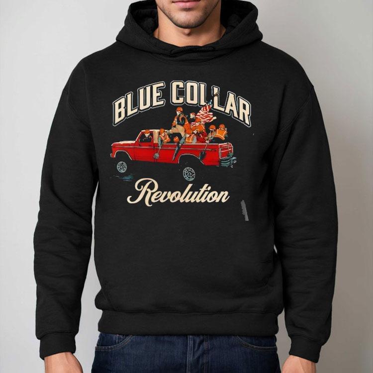 Blue Collar Revolution Skeleton Shirt Blue Collar Revolution Skeleton Shirt