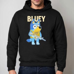 Bluey Military Tactical Dad Hoodie