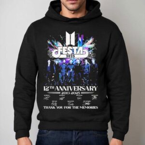 Bts Festa 2025 12th Anniversary 2013-2025 Signature Thank You For The Memories Signatures Shirt 2 Bts Festa Th Anniversary Signature Thank You For The Memories Signatures Hoodie
