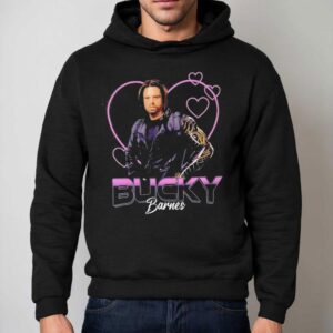 Bucky Barnes Hearts Marvel Thunderbolts Hoodie