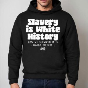 Caitlin Clark Wearing Slavery Is Where History How We Survived It Is Black History Hoodie