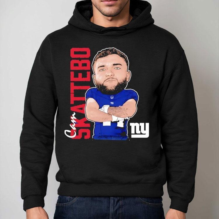 Cam Skattebo New York Giants Catoon Shirt Cam Skattebo New York Giants Catoon Shirt