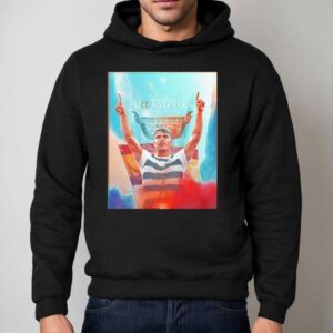 Carlos Alcaraz Prince Of Clay Celebrates The Champions Roland Garros 2025 Champion Shirt 2 Carlos Alcaraz Prince Of Clay Celebrates The Champions Roland Garros Champion Hoodie
