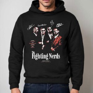 Carlos Prates Caio Borralho Mauricio Ruffy Jean Silva The Fighting Nerds Movie Brought To You Full Violence Signatures Hoodie