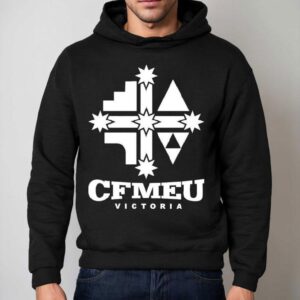 Cfmeu Victoria Signature Logo Hoodie