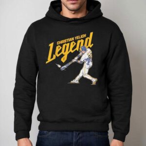 Christian Yelich Legend Milwaukee Brewers Baseball Shirt 2 Christian Yelich Legend Milwaukee Brewers Baseball Hoodie