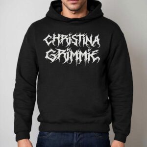 Christina Grimmie Metal Logo Shirt 2 Christina Grimmie Metal Logo Hoodie