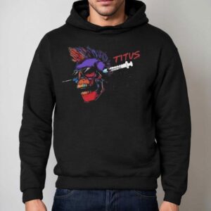 Christopher Titus Zero Side Effects Skull Hoodie