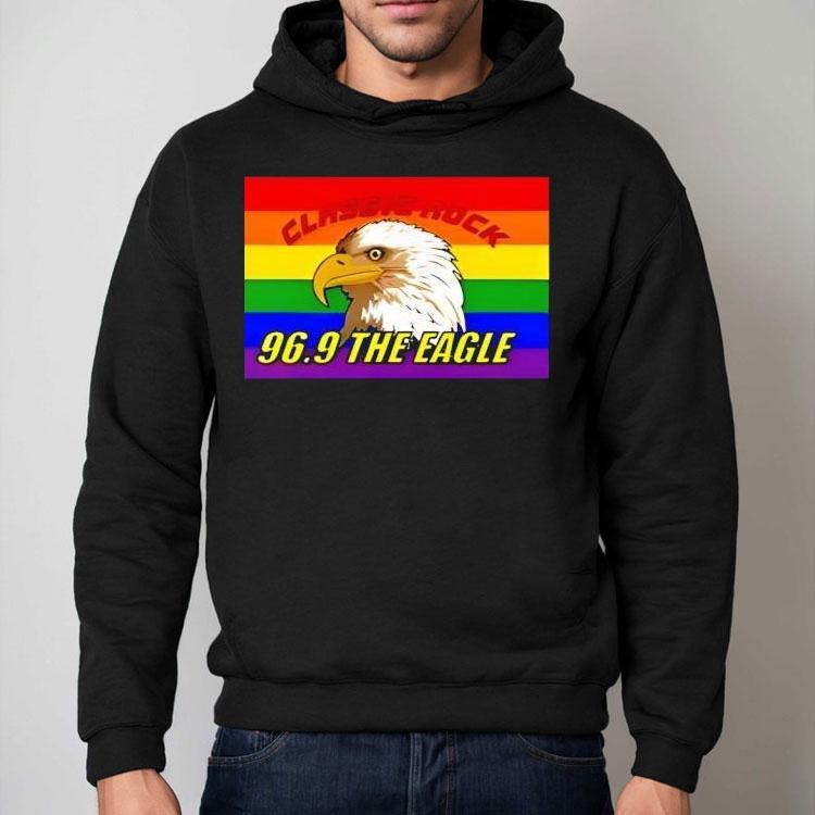 Classic Rock 96.9 The Eagle Pride Shirt Classic Rock 96.9 The Eagle Pride Shirt