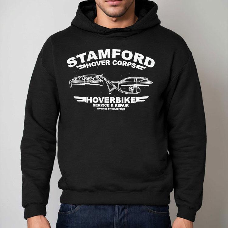 Colin Furze Stamford Hover Corps Hoverbike Service And Repair Shirt Colin Furze Stamford Hover Corps Hoverbike Service And Repair Shirt