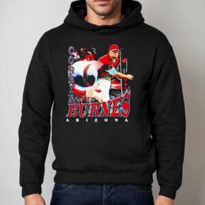 Corbin Burnes Arizona Grunge Baseball Hoodie