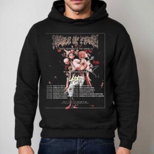 Cradle Of Filth The Screaming Of The Americas Tour 2025 Dates List Kicks Off In Limeira Br On August 21 Shirt 2 Cradle Of Filth The Screaming Of The Americas Tour Dates List Kicks Off In Limeira Br On August Hoodie