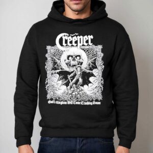 Creeper God S Kingdom Will Come Crashing Down Vampire Hoodie