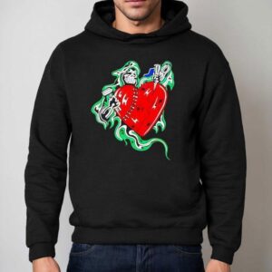 Crumbling Heart Artifact Death Hoodie